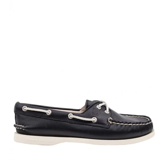 Sperry Women's Authentic Original™ Top-Sider 'Black Supersoft Leather' - Picture 3 of 3